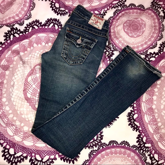 True Religion Becky Jeans Slim Fit Bootcut - Picture 1 of 5